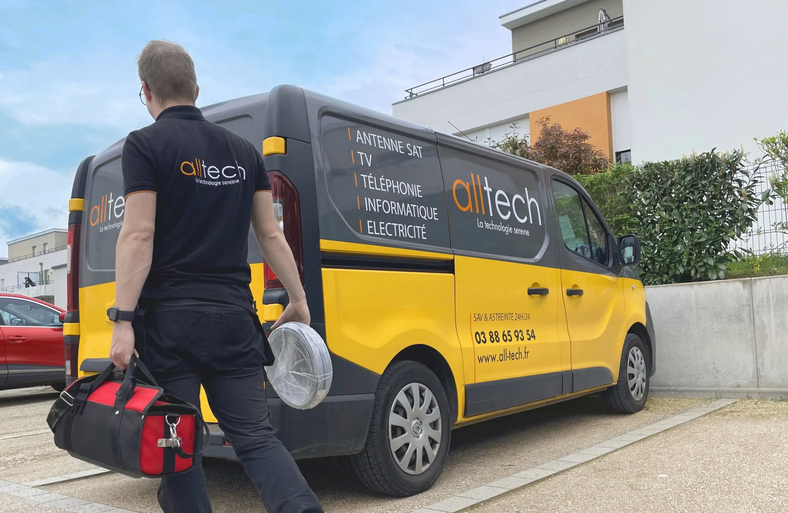 camionette alltech intervention electricien large scaled