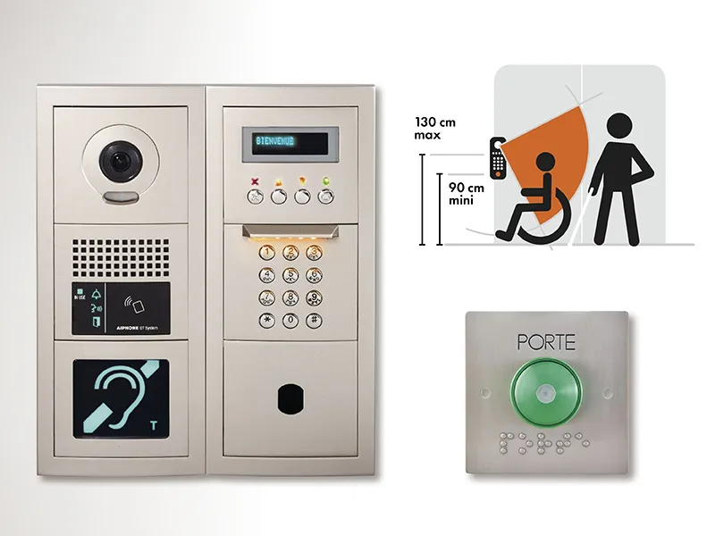 installation interphone PMR